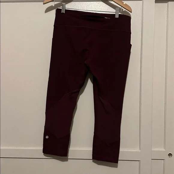 lululemon athletica Burgundy Leggings - Picture 4 of 9